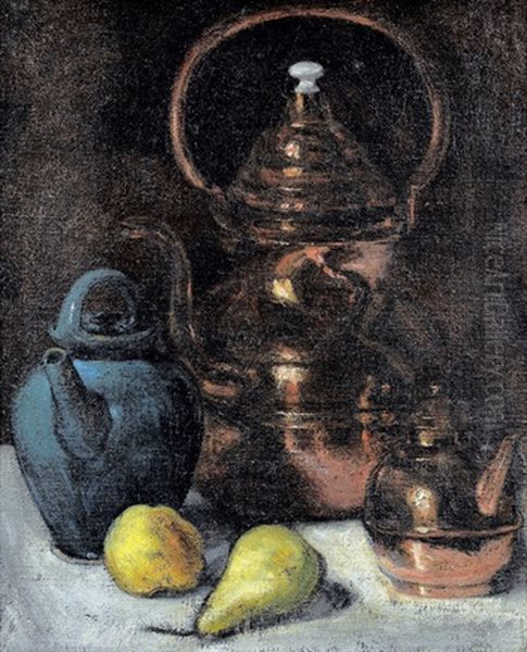 Stillleben Mit Fruchten Und Kanne - view 1