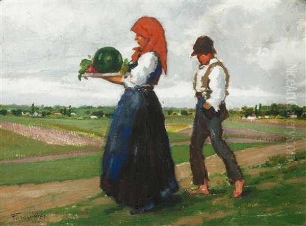 Paar Auf Dem Felde - view 1