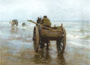 Charrettes Sur La Plage Charrettes Sur La Plage