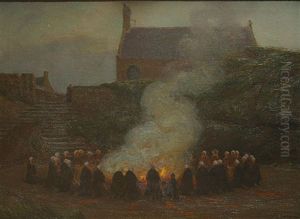 Rondom Het Sint-jansvuur (autour De Feu Saint-jean)