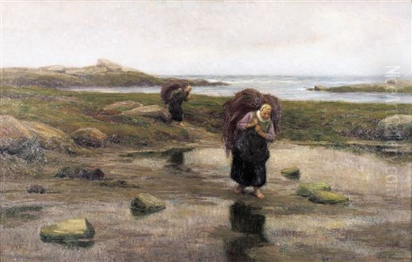 Vissersvrouwen Bij De Kust - view 1
