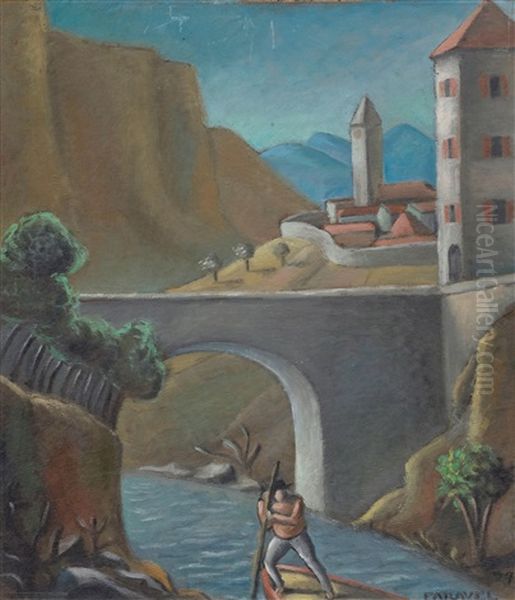 City With Bridge - view 1