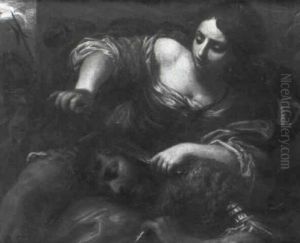 Samson And Delilah by Giacomo Farelli