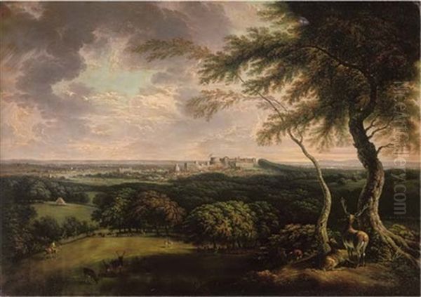 Windsor And Eaton From St. Leonards - view 1