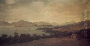 An Extensive View Of Loch Lomond by Joseph Farington