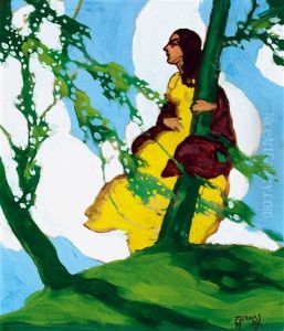 Spring Wind by Bela Farkas