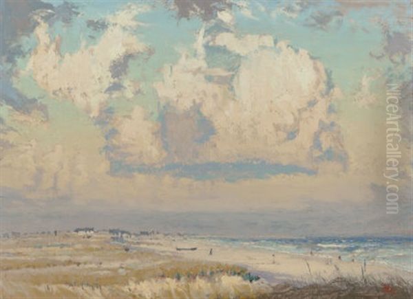 Afternoon Beach Scene - view 1