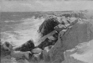 Coastal Scene by Herbert Cyrus Farnum