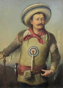 Self Portrait In Mexican Cowboy Attire