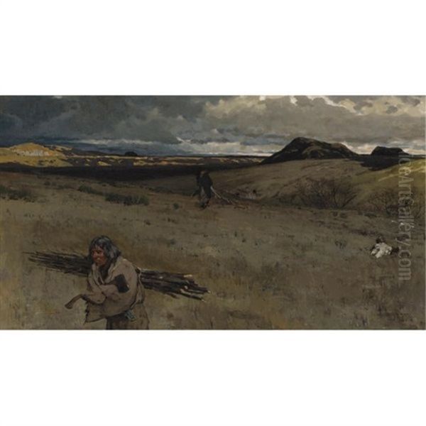 The Toilers Of The Plains - view 1