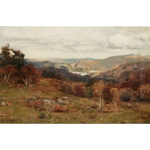 Hills Above Dunkeld by David Farquharson