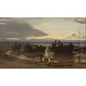 Landing Pilchards by David Farquharson