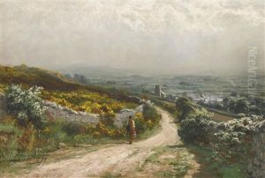 Wharton Village, Near Lancaster by David Farquharson