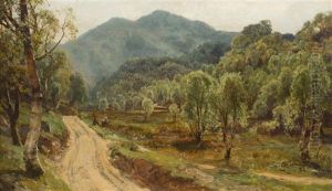 On The Road To Birnam Hill by David Farquharson