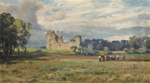 Caerlaverock Castle by David Farquharson