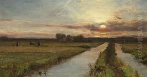 The End Of The Day (+ The Path Above Loch Doon; 2 Works) by David Farquharson
