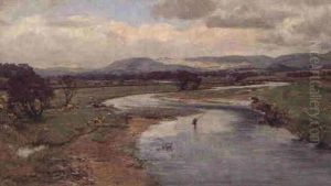 The River Nith, Scotland by David Farquharson