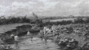 The Bathing Place by David Farquharson