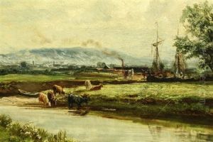 Landscape by Joseph Farquharson