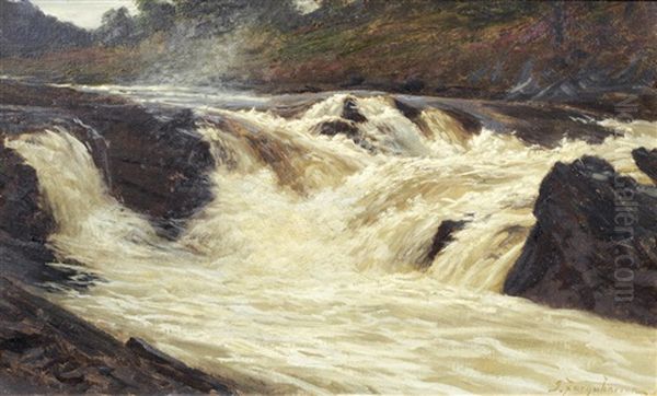 The Falls Of Tummel - view 1