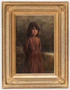 Portrait Of A Young Girl by Joseph Farquharson