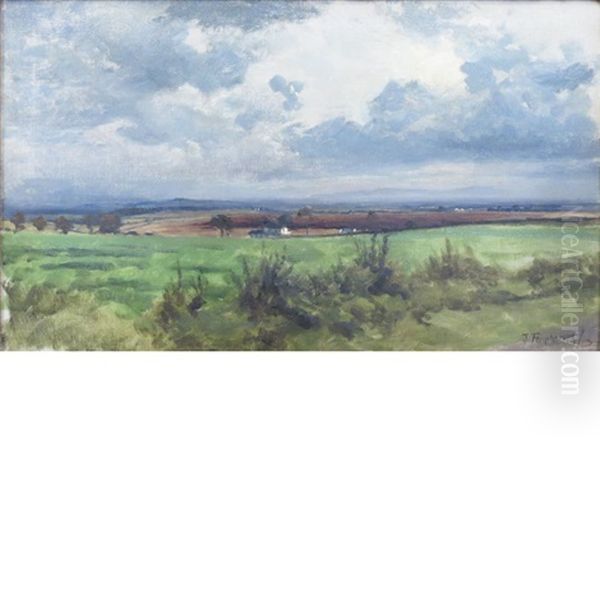 Landscape With Houses In The Distance - view 1