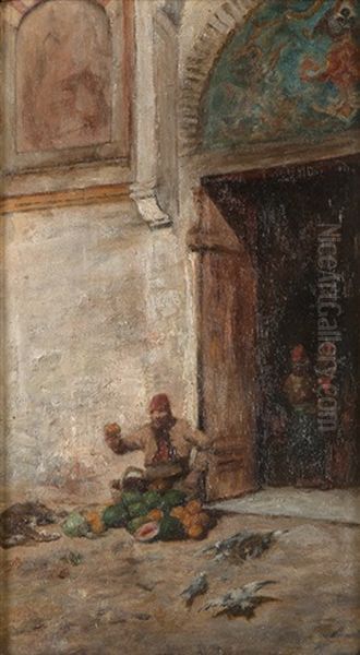 The Fruit Seller - view 1