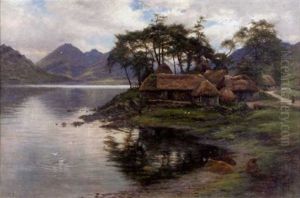 Letterfern, Loch Doich, Kintail (sic) by Joseph Farquharson