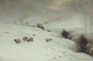 Sun Peeped O'er The Hill by Joseph Farquharson
