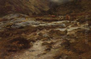 Highland Cattle by Joseph Farquharson