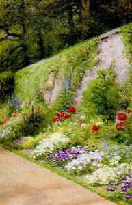 Mid Summer, The Artist's Garden, Finzean, Aberdeenshire