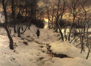 When The Mist With Evening Glows by Joseph Farquharson