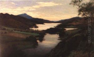 The Queen's View, Looking West Over Loch Tummel