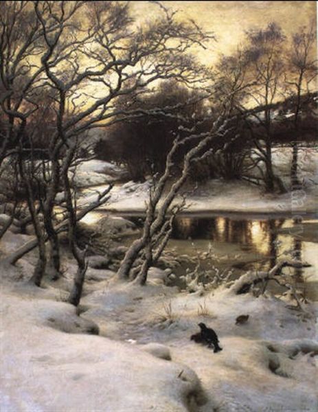 Beneath The Snow-encumbered Branches - view 1