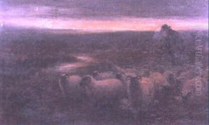 In The Gloaming by Joseph Farquharson