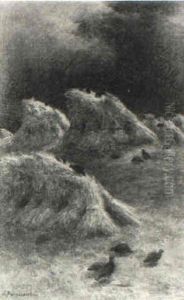 An Approaching Storm by Joseph Farquharson