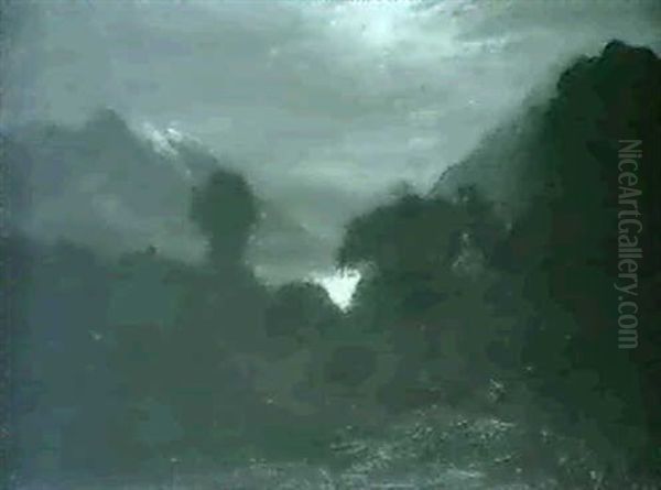 Moonlight Loch Duich - view 1