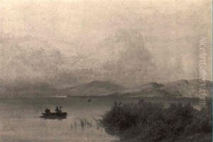 Lago Lombardo Con Pescatori