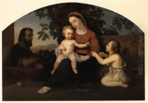 Hl. Familie Mit Dem Johannesknaben