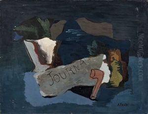 Nature Morte A La Pipe Et Au Journal
