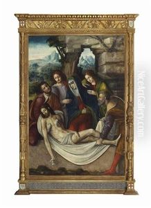 The Deposition by Lorenzo Fasolo