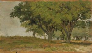 Querceto by Giovanni Fattori
