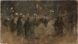 Impressioni Di Notte by Giovanni Fattori