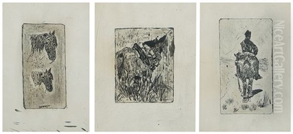 Teste Di Cavalli (3 Works) - view 1