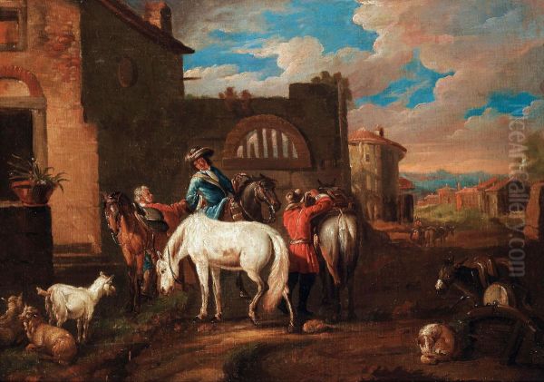 Menwith Horses - view 1