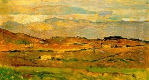 Veduta Di Montenero by Giovanni Fattori