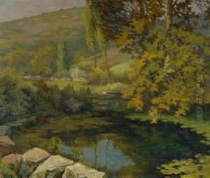 Paesaggio Con Laghetto by Emile-Eugene Fauconnier