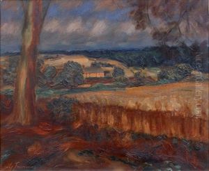 Paysage De Gros-rouvre by Henri Le Fauconnier