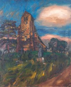 Cimetiere Gros-rouvres by Henri Le Fauconnier