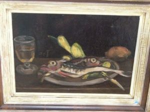 Still Life With Fish by Henri Le Fauconnier